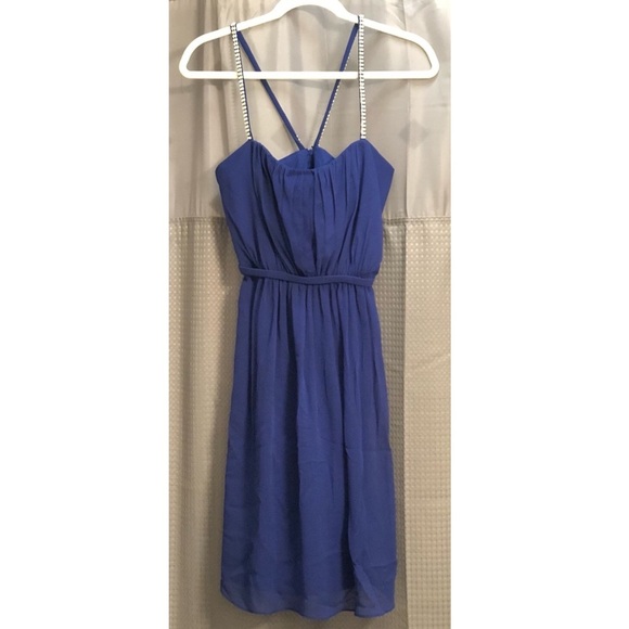 Mini Dress color blue Cobalt Size 4 - Picture 2 of 5